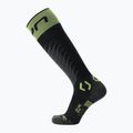 Skisocken Herren UYN Ski One Merino black/lime