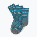 Kindersocken Uyn Outdoor Explorer 2PRS Pack blue stripes
