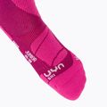 Skisocken Kinder UYN Junior Ski pink 3