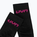 Skisocken Damen UYN Ski Touring One Bio black/pink yarrow 4