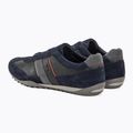 Geox Wells Herrenschuhe navy/burgundy 3