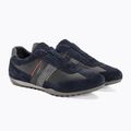 Geox Wells Herrenschuhe navy/burgundy 4