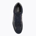 Geox Wells Herrenschuhe navy/burgundy 6