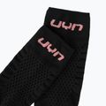 Damen-Skisocken UYN Ski One Pure Snow black/pink 4