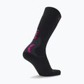 Damen Skisocken UYN Ski One Alpine Merino black/pink 6