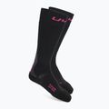 Damen Skisocken UYN Ski One Alpine Merino black/pink