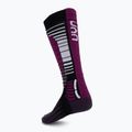 Damen Snowboard-Socken UYN Ski Snowboard black/purple 2