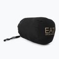 Jacke Damen EA7 Emporio Armani Train Core Lady Eco Down Hoodie black/logo light gold 4