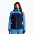 Damen-Skijacke Fischer Calista azurblau