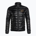 Jacke Herren EA7 Emporio Armani Train Core ID Down Light black/gold logo 6