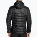 Jacke Herren EA7 Emporio Armani Train Core ID Down Light Hoodie black/gold logo 2