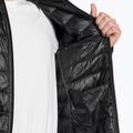 Jacke Herren EA7 Emporio Armani Train Core ID Down Light Hoodie black/gold logo 5