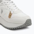 Schuhe Damen U.S. Polo Assn. BAYLE003C white/gold 7