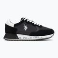 Herrenschuhe U.S. Polo Assn. CLEEF006B black/white 2