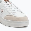 Herrenschuhe U.S. Polo Assn. CODY003B weiß/hellbraun 7