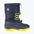 Kinder CMP Ahto Schneestiefel navy blau und gelb 3Q49574K 10