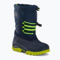 Kinder CMP Ahto Schneestiefel navy blau und gelb 3Q49574K