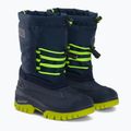 Kinder CMP Ahto Schneestiefel navy blau und gelb 3Q49574K 5