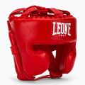 Boxhelm LEONE 1947 Der Größte rot