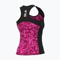 Damen Radtrikot Alé Triangles rosa und schwarz L21112543 2