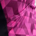 Damen Radtrikot Alé Triangles rosa und schwarz L21112543 8