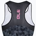 Damen Fahrradtrikot Alé Triangles grau/schwarz L21112401 9