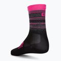 Alé Scanner Fahrradsocken schwarz/rosa L21181543 2