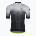 Herren Alé Gradient Radtrikot schwarz und weiß L22144400