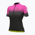 Damen Radtrikot Alé Gradient schwarz/rosa L22175543