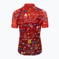 Alé Maglia Mc Vibes Kinder Radfahren Trikot rot L22228405 2