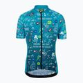 Alé Maglia Mc Vibes Kinder Radfahren Trikot blau L22228461 4