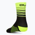 Alé One Fahrradsocken schwarz und gelb L22217460 2