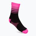 Alé Fahrradsocken schwarz und rosa One L22217543