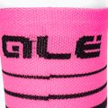 Alé Fahrradsocken schwarz und rosa One L22217543 3