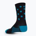 Alé Bubble schwarz-blaue Fahrradsocken L22229461 2