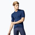 Herren Alé Color Block Radtrikot navy blau