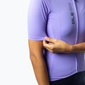 Damen Radtrikot Alé Color Block flieder 4