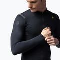 Fahrrad Sweatshirt Hoodie Herren Alé Warm Race black 3