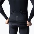 Fahrrad Sweatshirt Hoodie Herren Alé Warm Race black 4