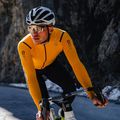 Fahrrad Sweatshirt Hoodie Herren Alé Warm Race yellow 8