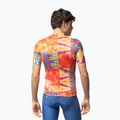 Radtrikot Herren Alé Clorofilla orange combo 3