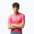 Herren-Fahrradtrikot Alé Color Block flamingo pink