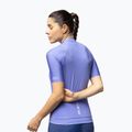 Damen-Fahrradtrikot Alé Color Block jacaranda 3