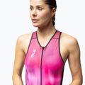 Damen-Triathlonanzug Alé Crazy pink combo 4