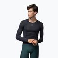 Herren-Radunterhemd Alé Merino LS nero/black
