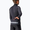 Fahrrad Hoodie Sweatshirt Herren Castelli Puro 3 FZ light black/silver reflex 2