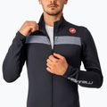 Fahrrad Hoodie Sweatshirt Herren Castelli Puro 3 FZ light black/silver reflex 5