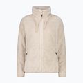 Fleecejacke für Damen CMP 36P2506 bianco gesso/kaky