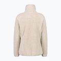 Fleecejacke für Damen CMP 36P2506 bianco gesso/kaky 2