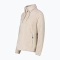 Fleecejacke für Damen CMP 36P2506 bianco gesso/kaky 3